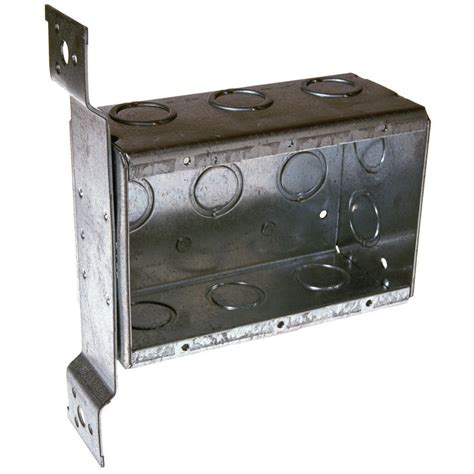 3-gang metal electrical switch box|3 gang outlet box.